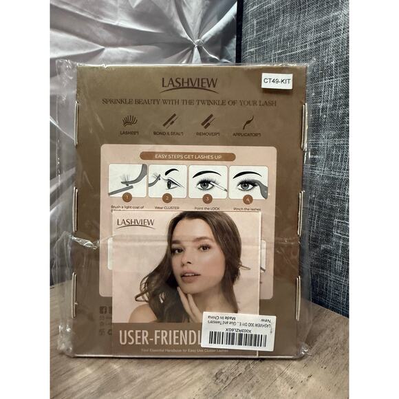 Lashview Fluster Frenzy, cluster lashes kit. - Picture 2 of 2